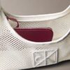 Emblem Logo Mesh Shoulder Bag Emblem Logo Mesh Shoulder Bag