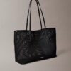 Emblem Logo Mesh Small Tote Bag Emblem Logo Mesh Small Tote Bag