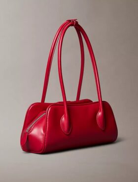 Emblem Logo Mini Shoulder Bag