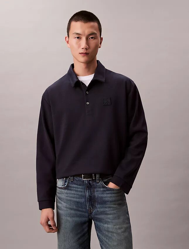 Emblem Logo Relaxed Sweater Emblem Logo Relaxed Sweater