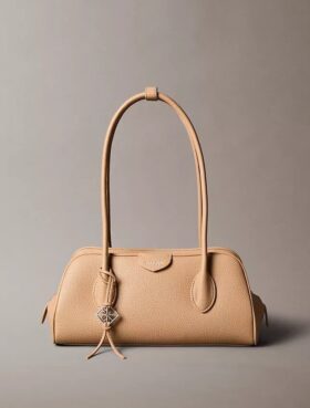 Emblem Logo Shoulder Bag