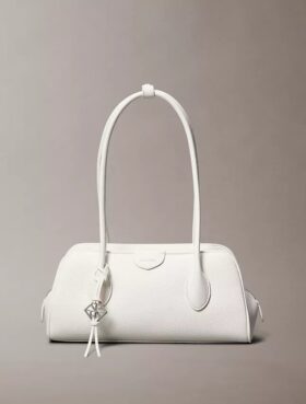 Emblem Logo Shoulder Bag