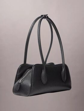 Emblem Logo Shoulder Bag