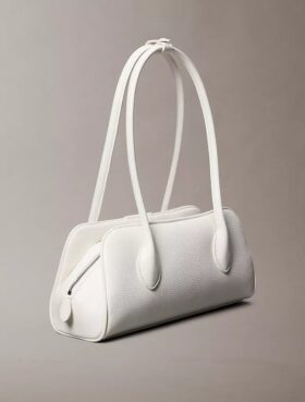 Emblem Logo Shoulder Bag