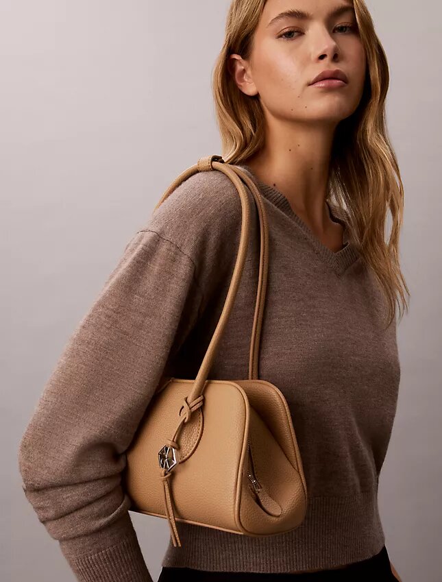 Emblem Logo Shoulder Bag Emblem Logo Shoulder Bag