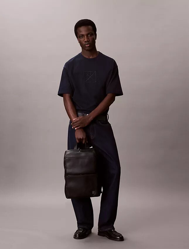 Emblem Logo Slim Backpack Emblem Logo Slim Backpack