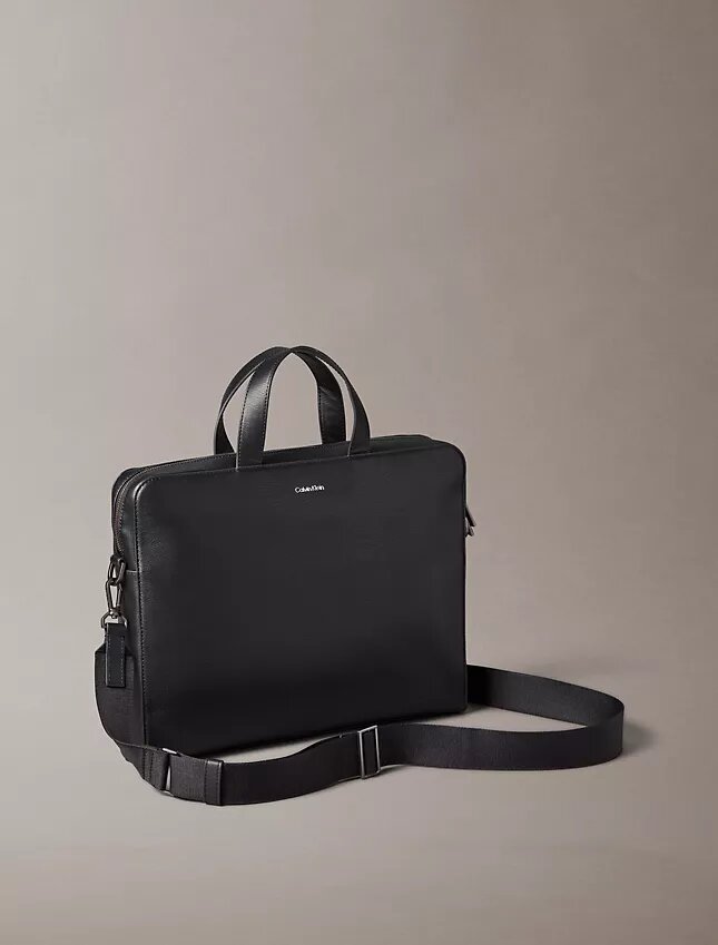 Emblem Logo Slim Commuter Bag Emblem Logo Slim Commuter Bag
