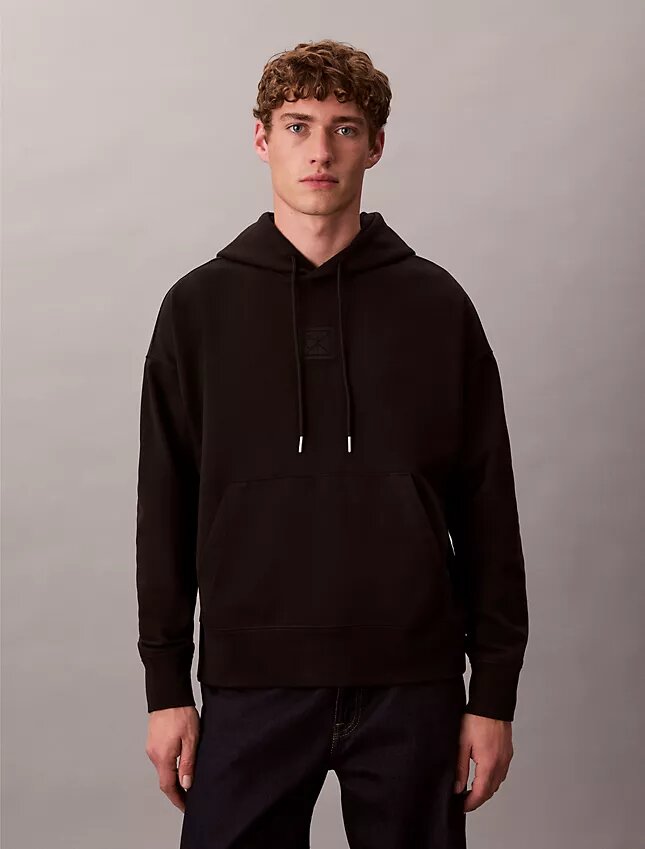 Emblem Logo Terry Hoodie Emblem Logo Terry Hoodie