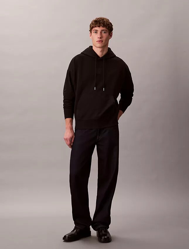 Emblem Logo Terry Hoodie Emblem Logo Terry Hoodie