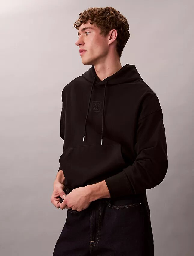 Emblem Logo Terry Hoodie Emblem Logo Terry Hoodie