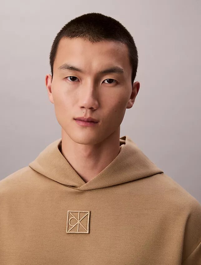 Emblem Logo Wool Blend Hoodie Emblem Logo Wool Blend Hoodie