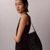Emblem Mesh Bucket Bag Emblem Mesh Bucket Bag