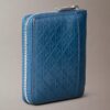 Embossed Allover Emblem Logo Zip Wallet Embossed Allover Emblem Logo Zip Wallet
