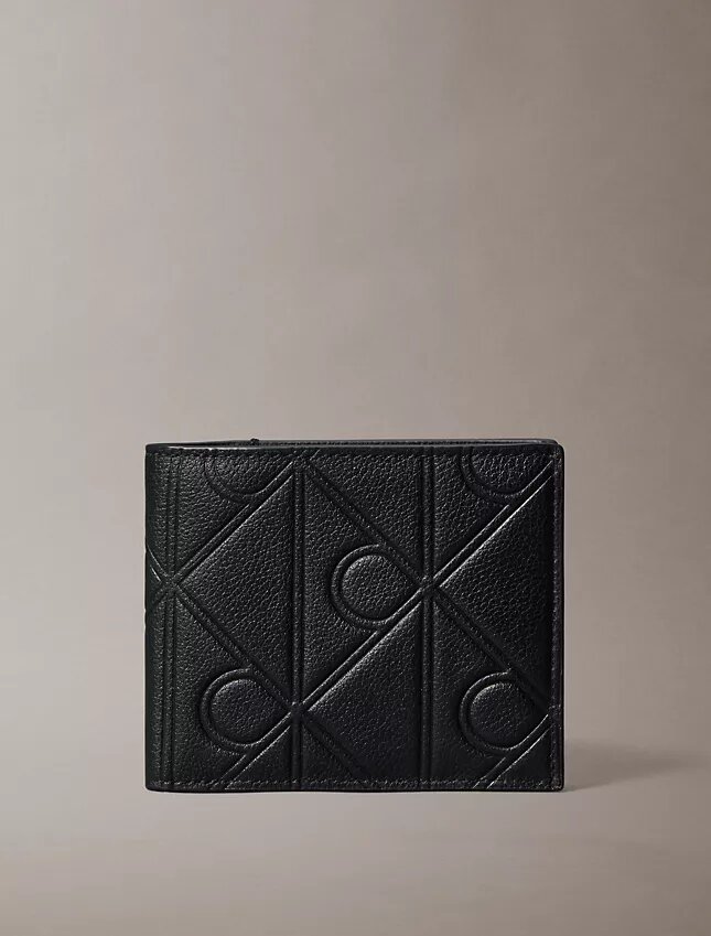 Embossed Emblem Logo Bifold Wallet Embossed Emblem Logo Bifold Wallet