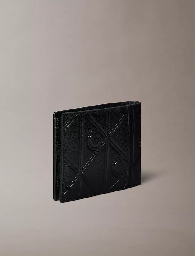 Embossed Emblem Logo Bifold Wallet Embossed Emblem Logo Bifold Wallet