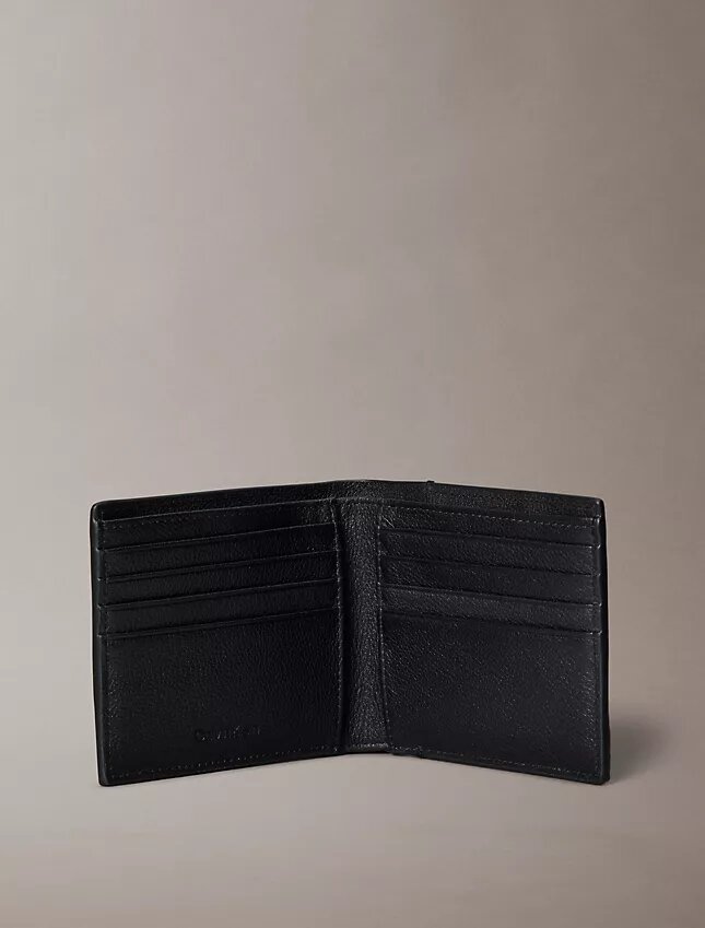 Embossed Emblem Logo Bifold Wallet Embossed Emblem Logo Bifold Wallet