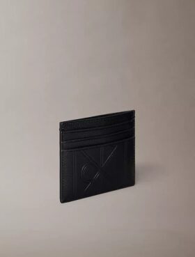 Embossed Emblem Logo Card Case Embossed Emblem Logo Card Case