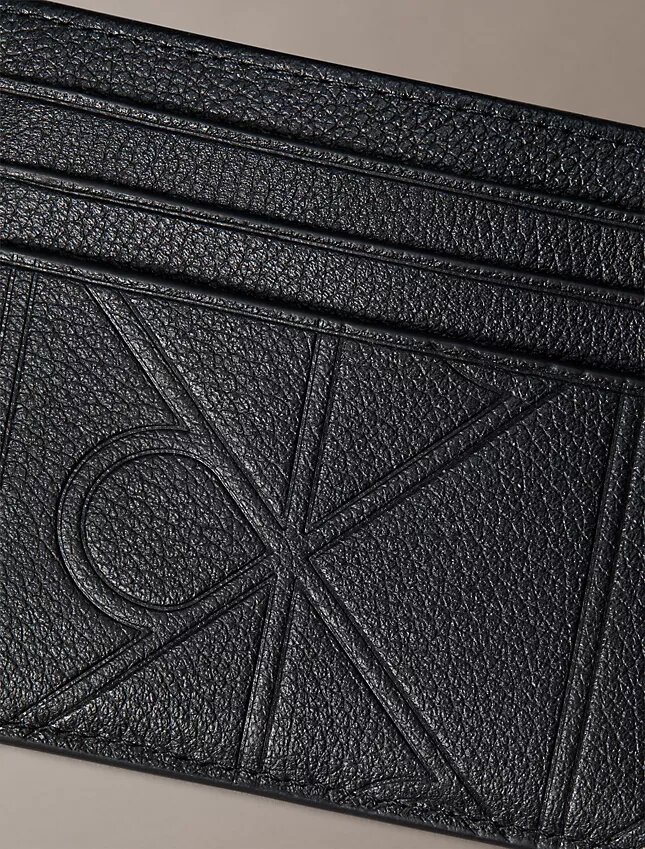 Embossed Emblem Logo Card Case Embossed Emblem Logo Card Case