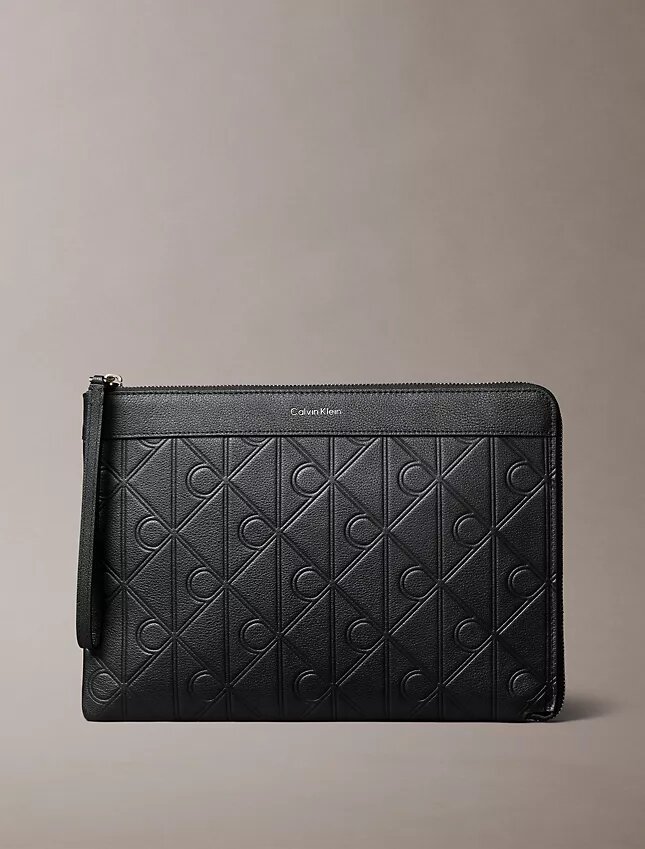 Embossed Emblem Logo Pouch Embossed Emblem Logo Pouch