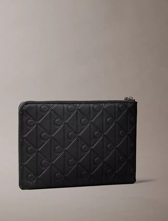 Embossed Emblem Logo Pouch Embossed Emblem Logo Pouch