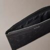 Embossed Emblem Logo Pouch Embossed Emblem Logo Pouch