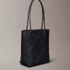 Embossed Emblem Logo Small Tote Bag Embossed Emblem Logo Small Tote Bag