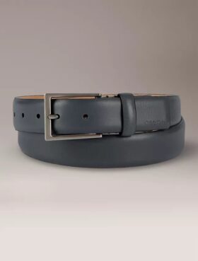 Embossed Logo Harness Buckle Belt