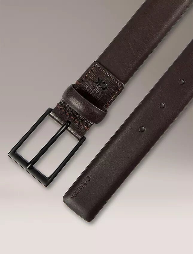 Embossed Logo Harness Buckle Belt Embossed Logo Harness Buckle Belt