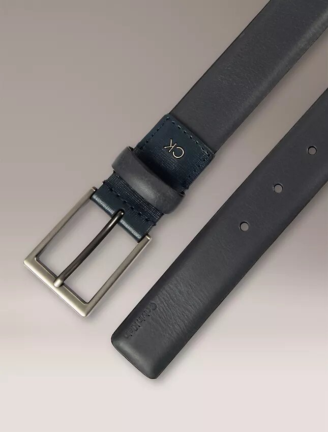 Embossed Logo Harness Buckle Belt Embossed Logo Harness Buckle Belt
