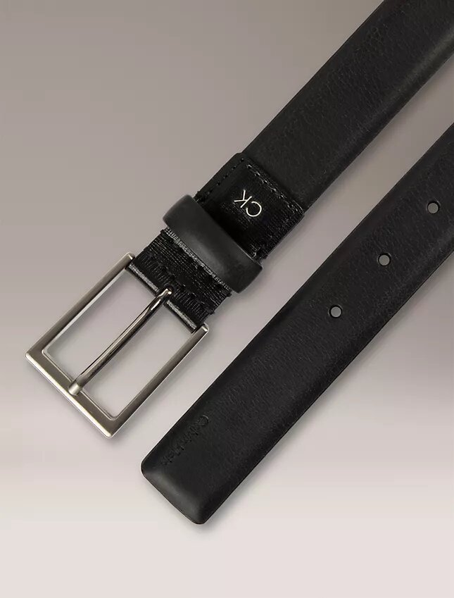 Embossed Logo Harness Buckle Belt Embossed Logo Harness Buckle Belt