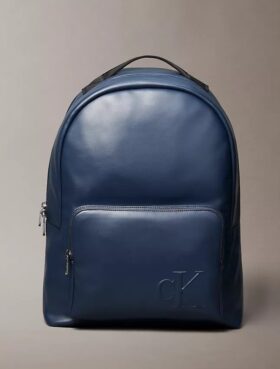 Embossed Monogram Backpack