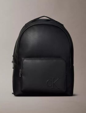 Embossed Monogram Backpack