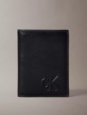 Embossed Monogram Bifold Wallet with Coin Pouch Embossed Monogram Bifold Wallet with Coin Pouch