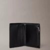 Embossed Monogram Bifold Wallet with Coin Pouch
