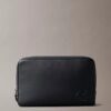 Embossed Monogram Pouch