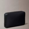 Embossed Monogram Pouch