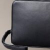 Embossed Monogram Pouch