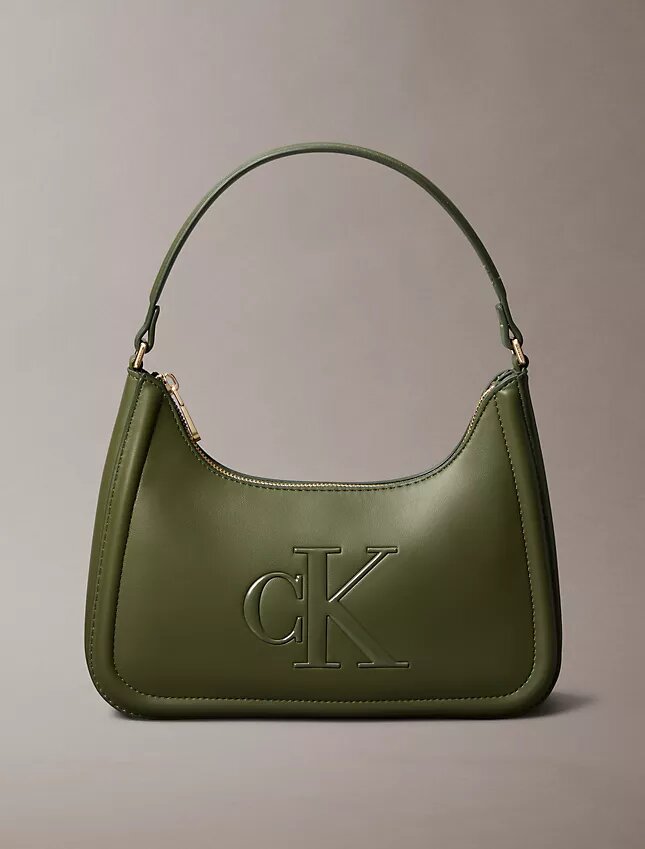 Embossed Monogram Shoulder Bag Embossed Monogram Shoulder Bag