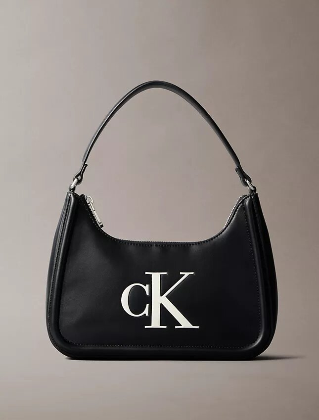 Embossed Monogram Shoulder Bag Embossed Monogram Shoulder Bag