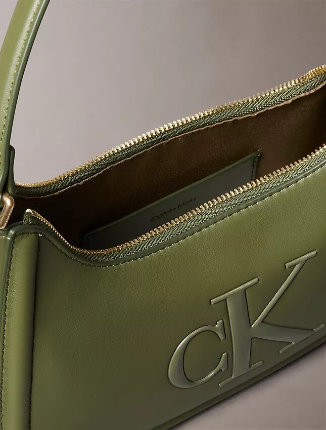 Embossed Monogram Shoulder Bag Embossed Monogram Shoulder Bag