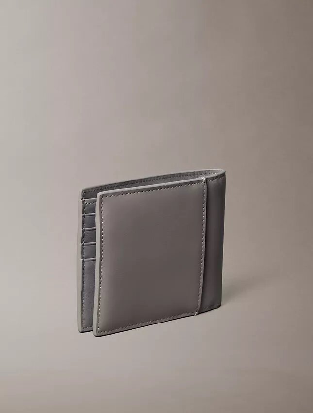 Embossed Monologo Bifold Wallet with Coin Pouch Embossed Monologo Bifold Wallet with Coin Pouch