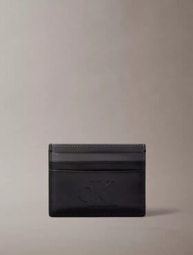 Embossed Monologo Card Case
