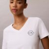 Embroidered Ck Crest V-Neck Tee Embroidered Ck Crest V-Neck Tee