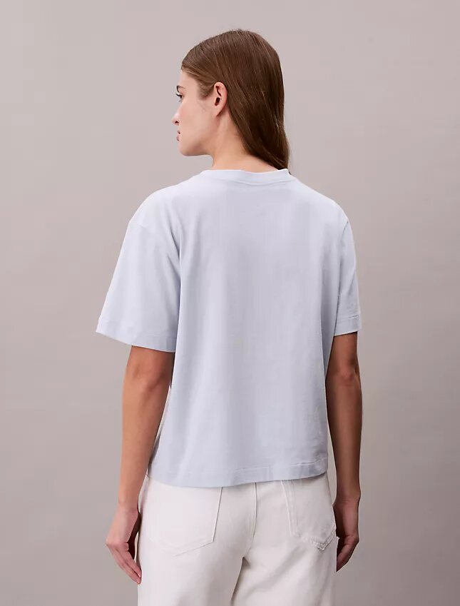 Embroidered Logo Graphic Boxy T-Shirt Embroidered Logo Graphic Boxy T-Shirt