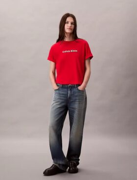 Embroidered Logo Graphic Classic T-Shirt