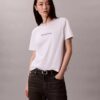 Embroidered Logo Graphic Slim T-Shirt