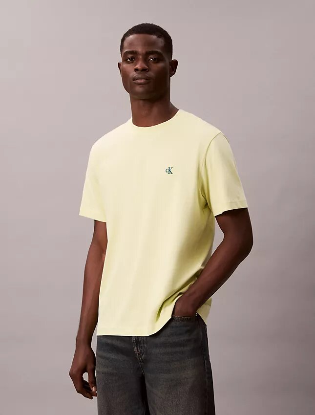 Embroidered Monogram Relaxed T-Shirt Embroidered Monogram Relaxed T-Shirt