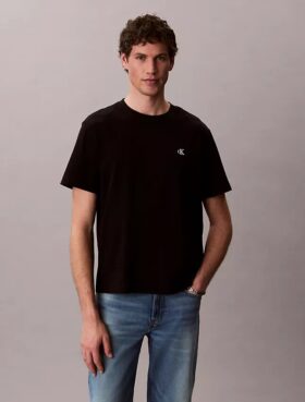 Embroidered Monogram Relaxed T-Shirt