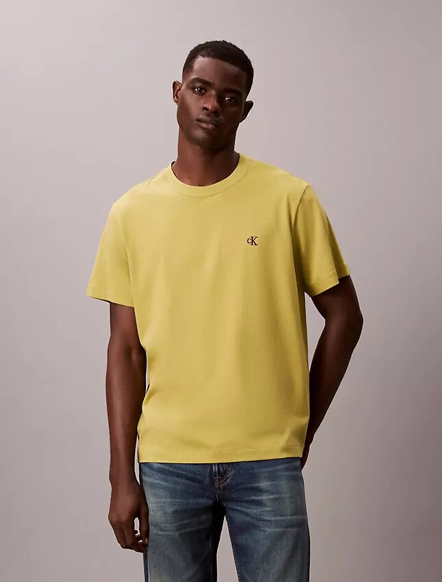 Embroidered Monogram Relaxed T-Shirt Embroidered Monogram Relaxed T-Shirt