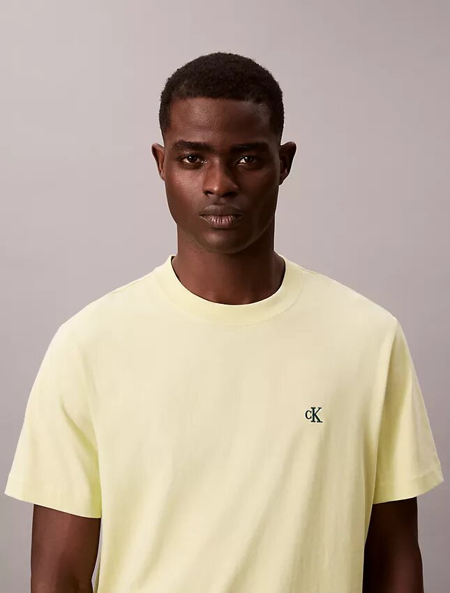Embroidered Monogram Relaxed T-Shirt Embroidered Monogram Relaxed T-Shirt